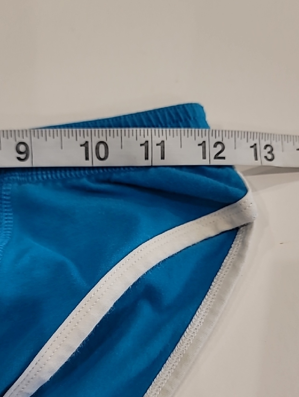 N-Haven Men’s Blue Swim Briefs with Contrast Trim Teal Small - Picture 10 of 10